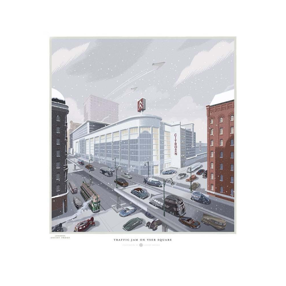 CITROEN - TRAFFIC JAM ON YSER SQUARE