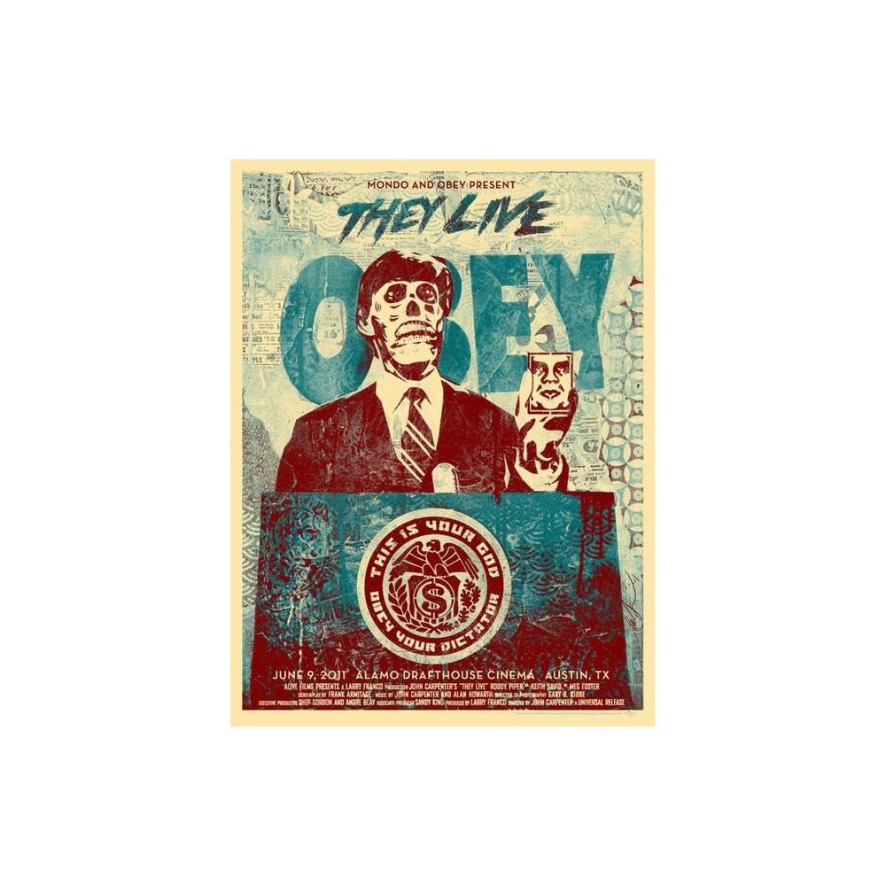 THEY LIVE - BLUE