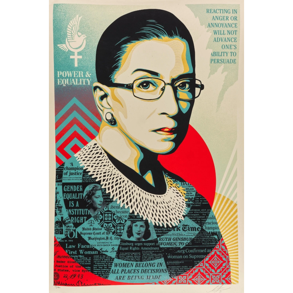 A CHAMPION OF JUSTICE - RUTH BADER GINSBURG