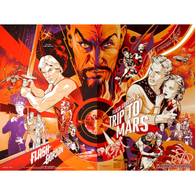 FLASH GORDON (set of 2 prints)